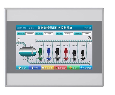 Plastik-Berg-Touch Screen der Platten-350nit für Industrie-Automatisierung