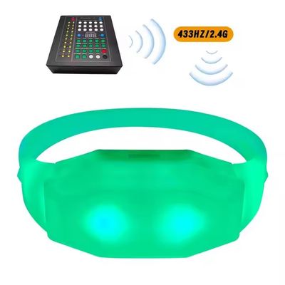 Zentrale Steuerung Armbänder DMX-kompatible Funk-Wireless-Controller für Shows, Konzerte, Partys