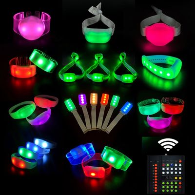 Profis DMX Wireless Controller Konzertunterstützung Glow LED Armband 10 Zone Wireless Controller