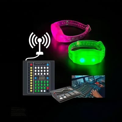 Experience the Magic of DMX Wireless Controller and LED Wristbands at Your Concert