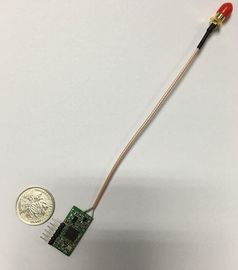 Minidrahtloses Transceiver-Modul 433MHz 1km größe 100mW Rf-Daten-Modul TTLs