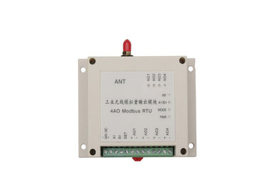 Drahtloses analoges Ausgabemodul 4 kanalisiert 4-20mA Signal drahtloses Modbus RTU