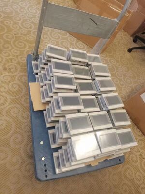 4.3 Zoll HMI Mensch-Maschine-Schnittstelle mit RS232/RS485/USB-Schnittstelle und DC 24V-Eingang für die industrielle Steuerung