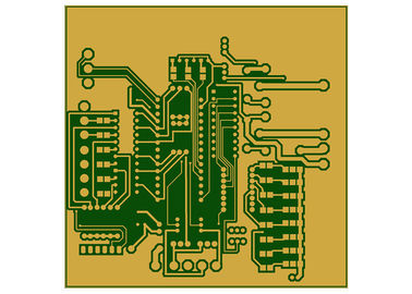 2 Schichten Rf-mehrschichtige PWB-Brett-100 x 100mm FR-4 HASL mit Führung UL-Zustimmung