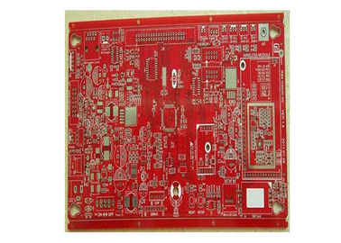 Rf-sondern mehrschichtiges PWB-Brett aus,/doppelte mit Seiten versehene PWB-Prototyp-Brett-rote Farbe