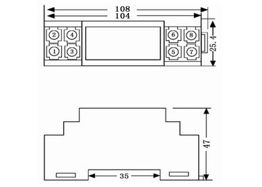 DC schreiben Antwortzeit des Strom-/Spannungs-Signal-Isolierungs-Übermittler-LS-TET-I 10mS