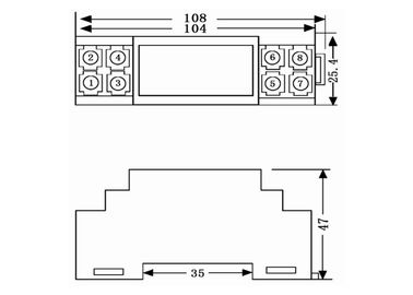 Wechselstrom schreiben I/V-Signal-Isolator-Übermittler zu 0-5V/zu 4-20mA LS-TET-AI