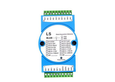 LS-WJ28 8CH Analogsignal 4-20mA oder 0-5V zu Serien-Konverter RS485 RS232