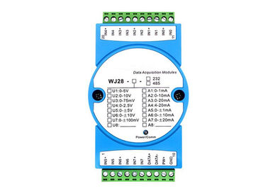 LS-WJ28 Rs232 Rs485 zu analogem Signalwandler 4-20mA oder 0-5V 8AI